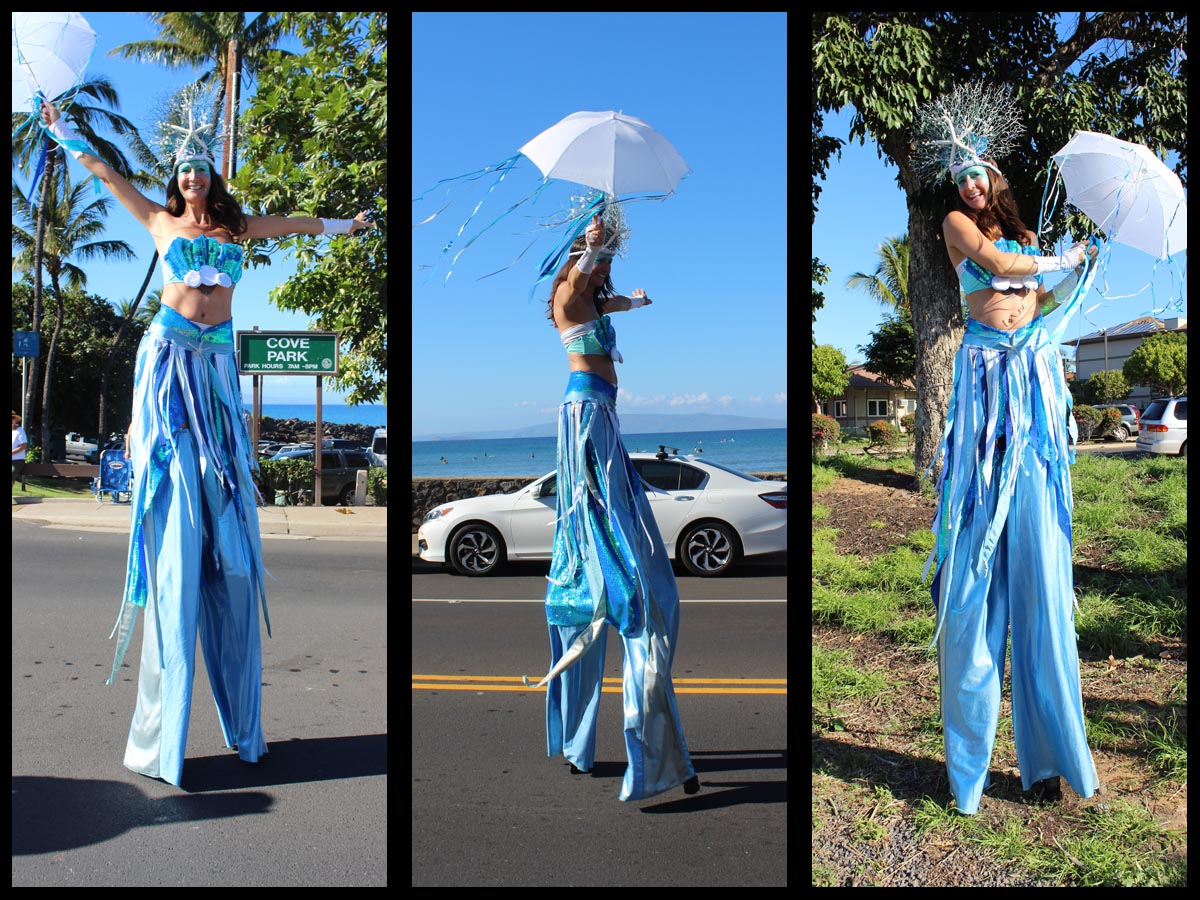 mermaid ocean performer